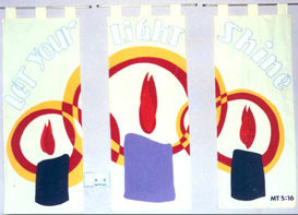 Candle Banner